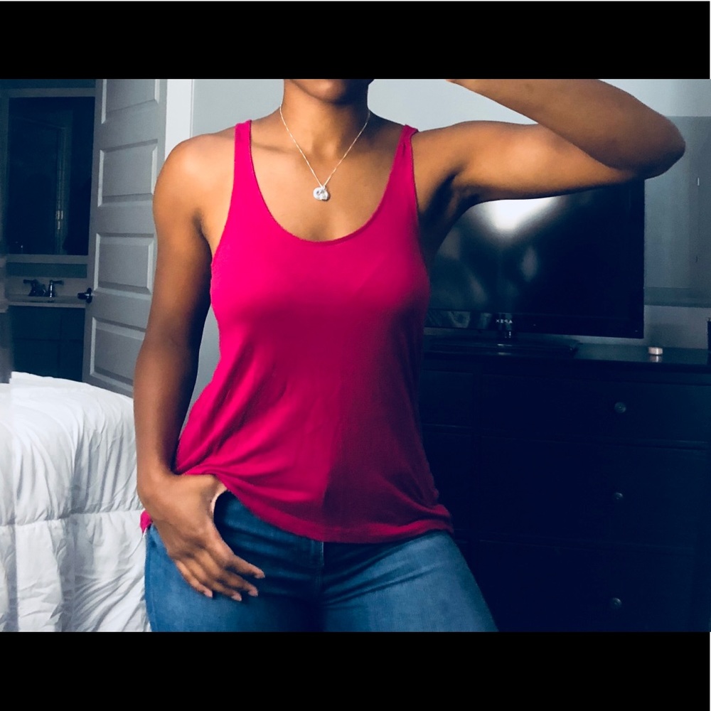 Forever 21 pink tank top